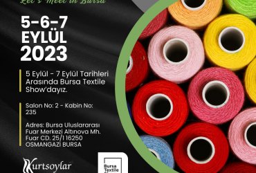 Bursa Textile Show Fuar覺 5-7 Eyl羹l